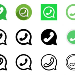 300x300 Whatsapp Icons Vector Free Download Studiogrfx