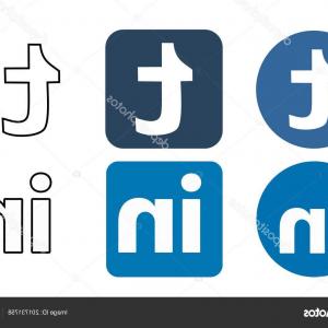 300x300 Linkedin Social Media Icon Design Template Vector Lamaison