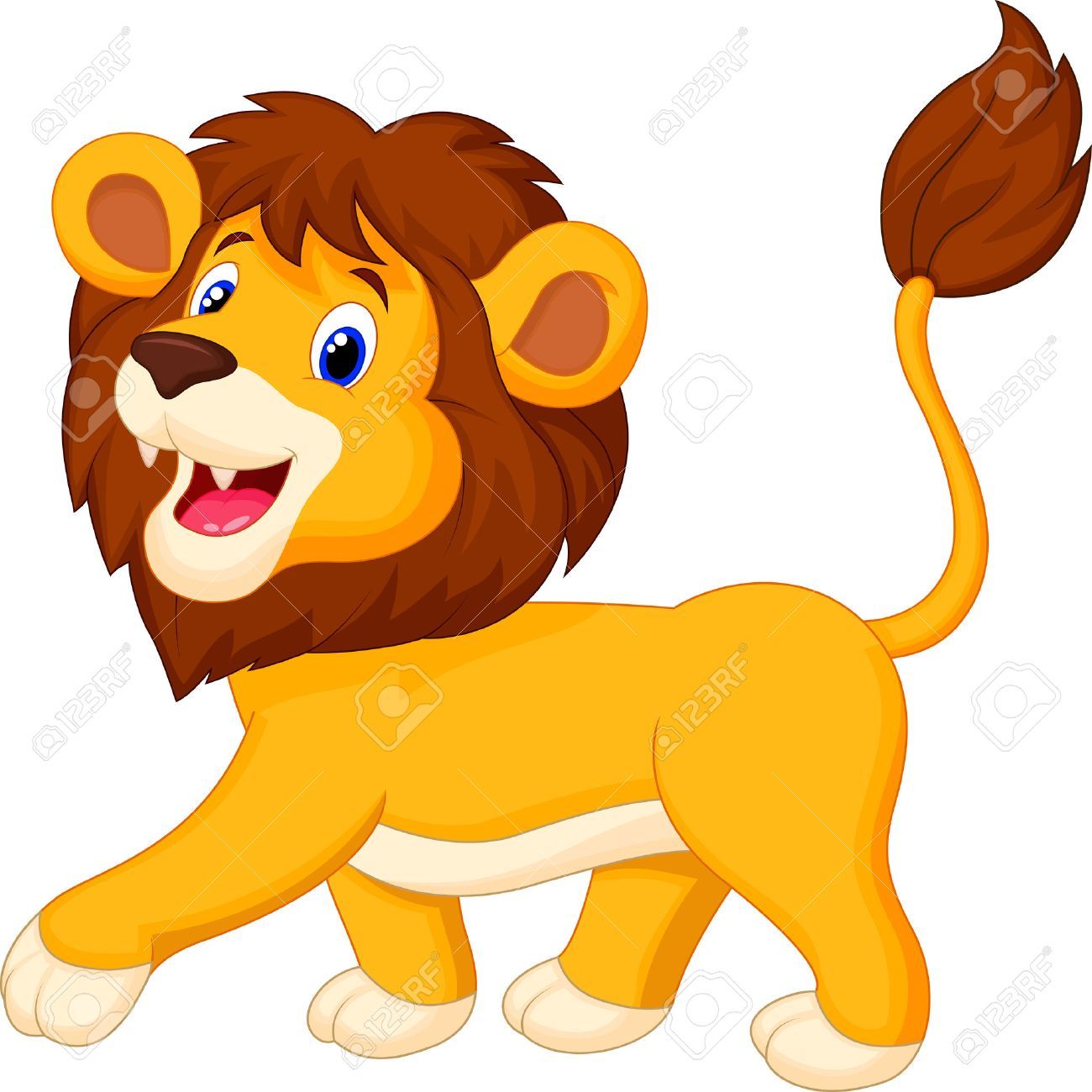 Stock Vector Cartoon Cute Lion, Lion Clipart, Safari Animals 1300x1300 Stock Vector Cartoon Cute Lion, Lion Clipart, Safari Animals