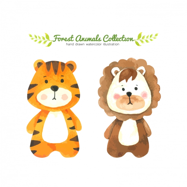 Tiger And Lion Cartoon, Tiger, Lion, Animal Png And Vector 640x640 Tiger And Lion Cartoon, Tiger, Lion, Animal Png And Vector