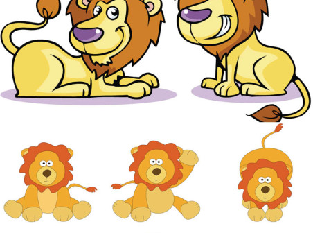 Cartoon Lion Vector Icons Free Download 452x336 Cartoon Lion Vector Icons Free Download