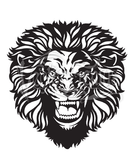 Roaring Lion Clipart 468x580 Roaring Lion Clipart