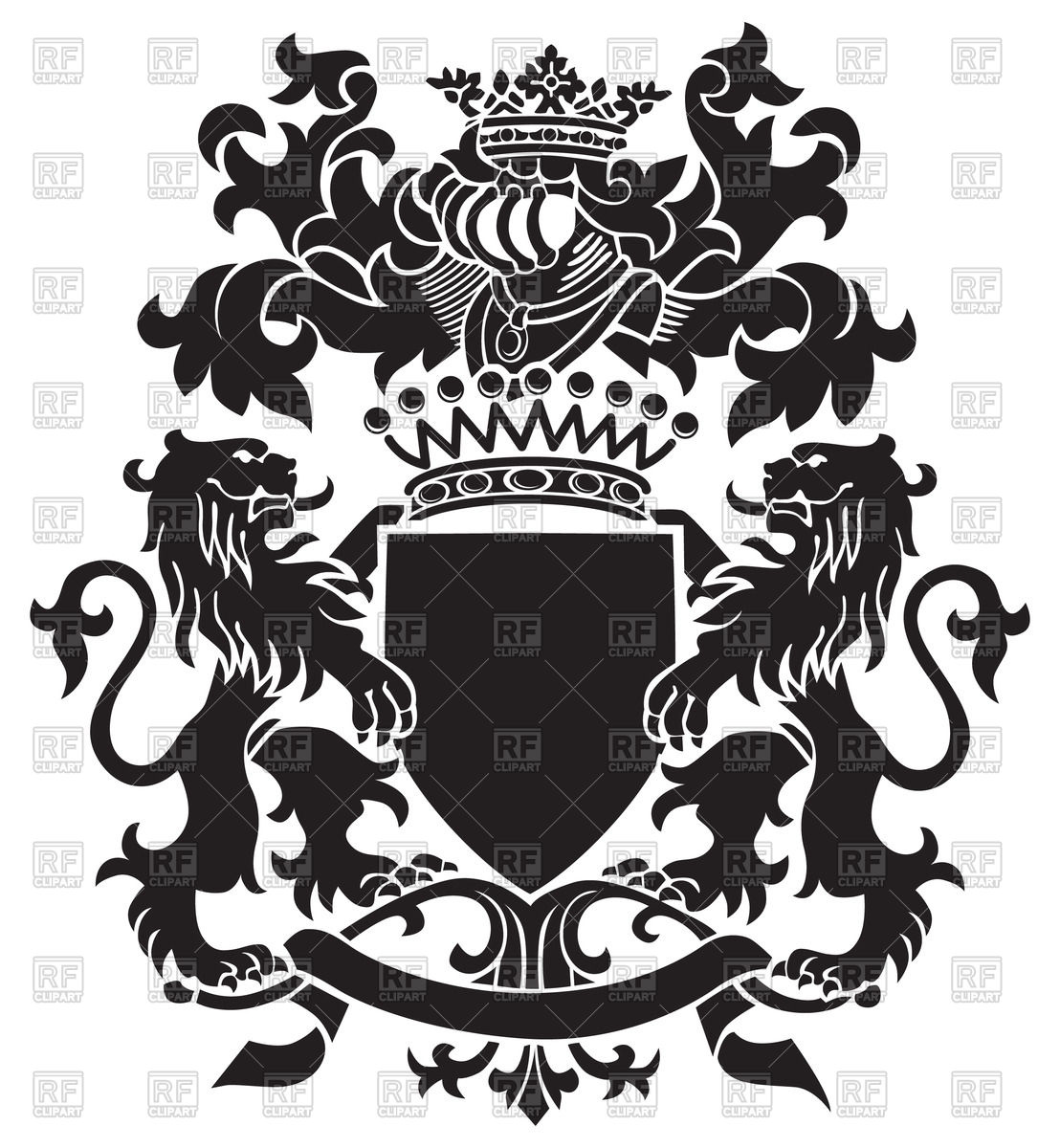 Medieval Heraldic Emblem 1108x1200 Medieval Heraldic Emblem