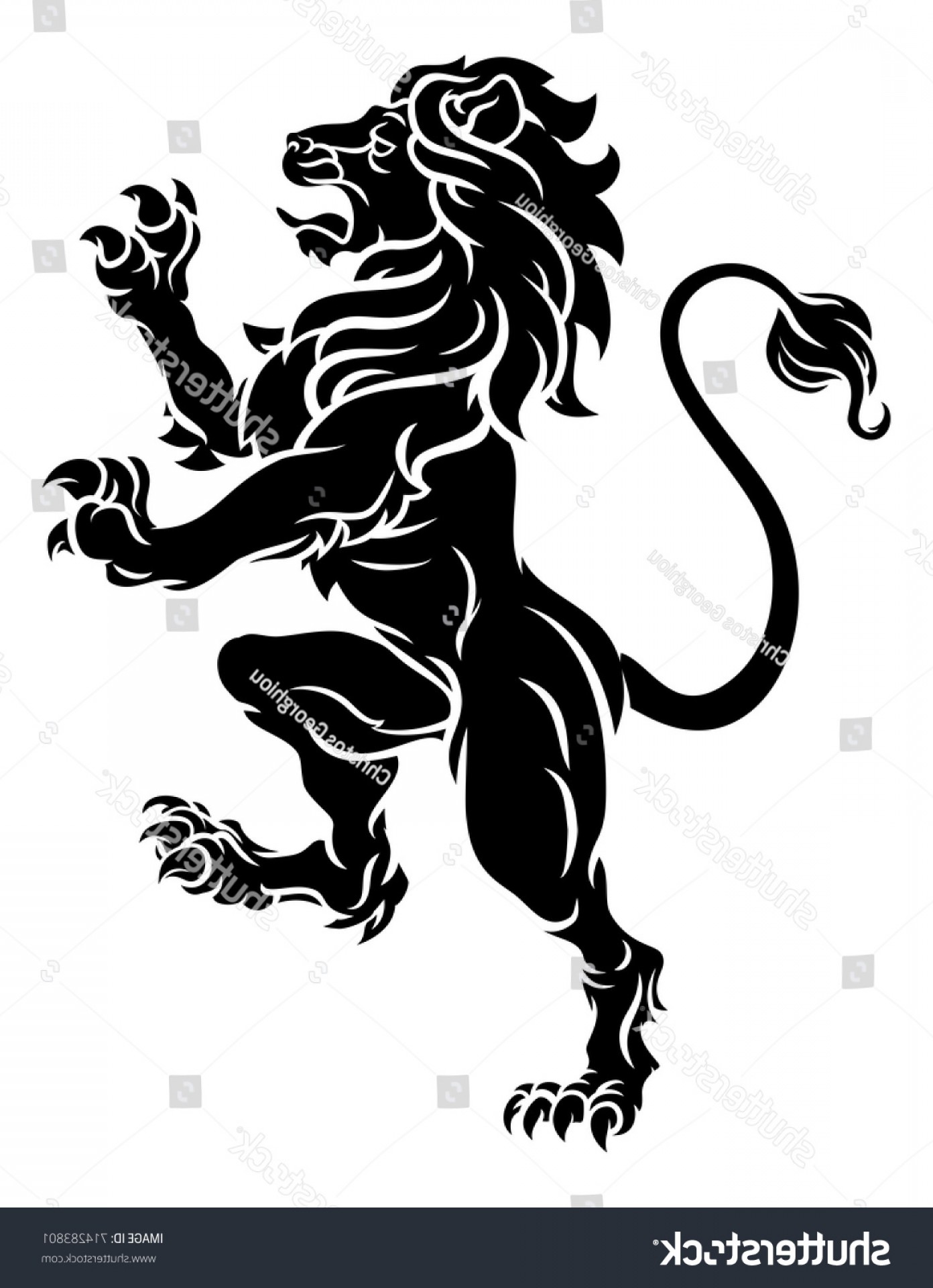 Lion Coat Of Arms Vector At Vectorified.com 