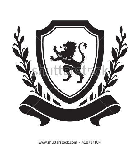 Coat Of Arms Lion Silhouette 450x470 Coat Of Arms Lion Silhouette