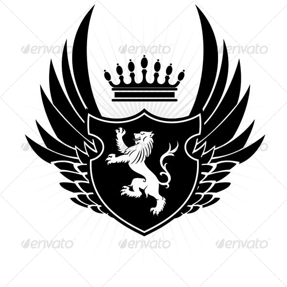 590x590 Decorative Vector Crest Images