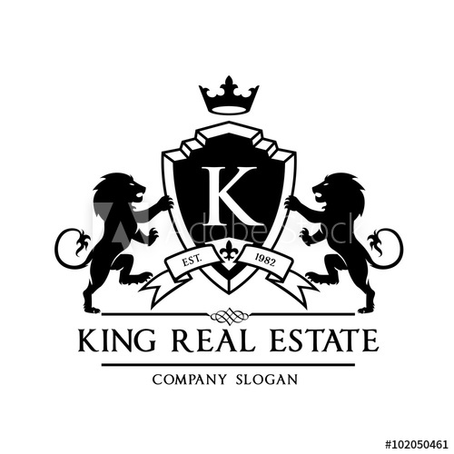 Lion Crest Logo Vector 500x500 Lion Crest Logo Vector