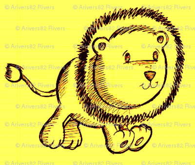 Lion Cub Vector