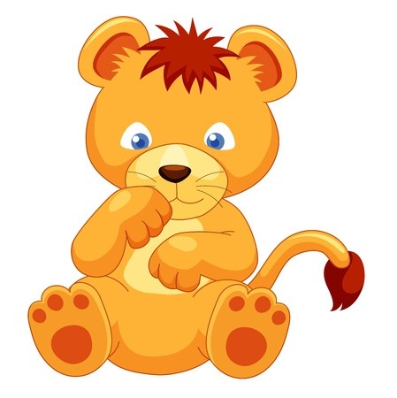 449x450 Cute Lion Cub Vector Royalty Free Vector Graphics