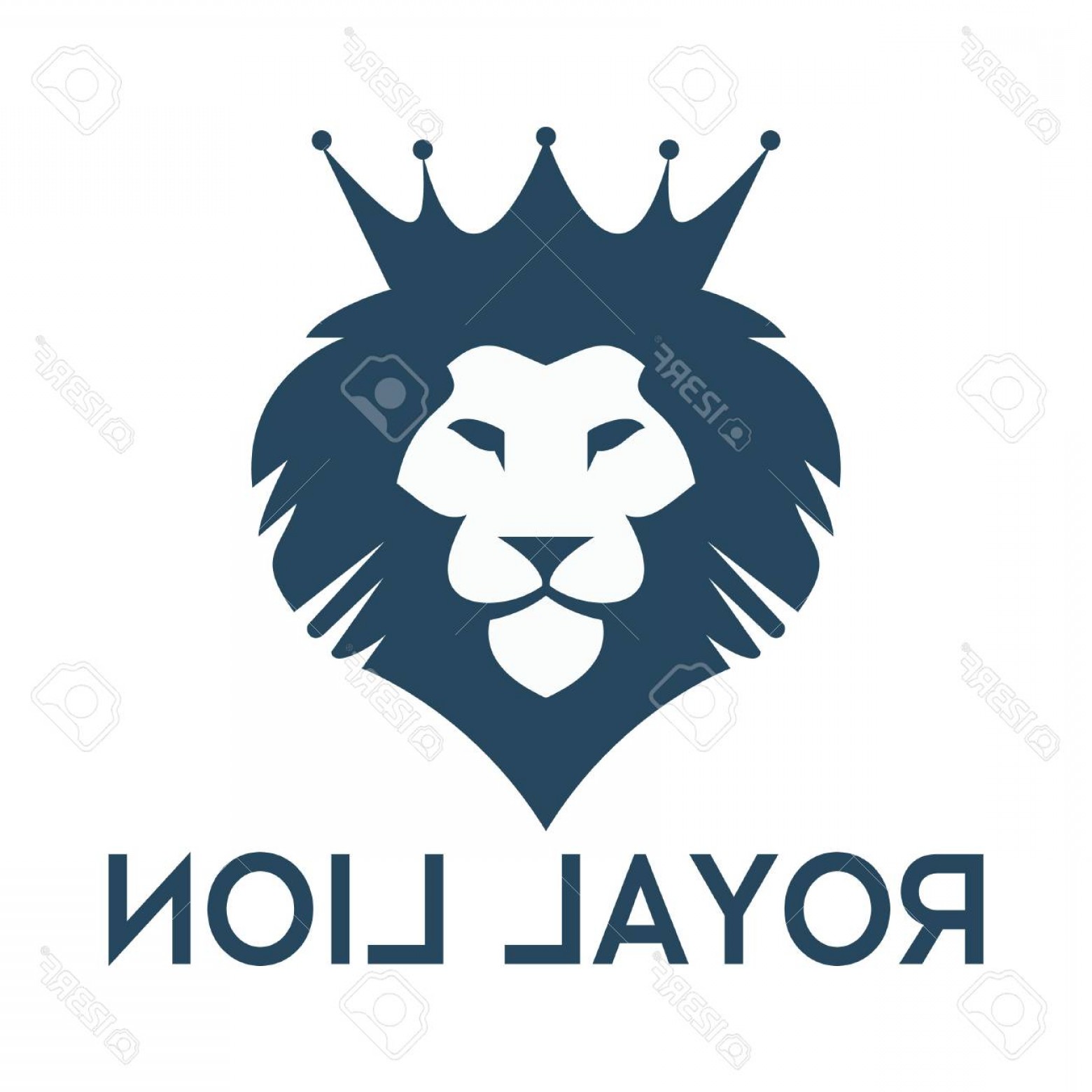 1560x1560 Lion Head With Crown Silhouette Vector Cqrecords