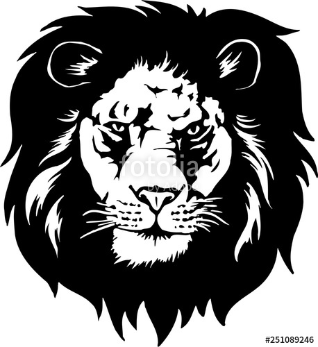 Lion Face Vector Illustration Stock Image And Royalty Free Vector 458x500 Lion Face Vector Illustration Stock Image And Royalty Free Vector