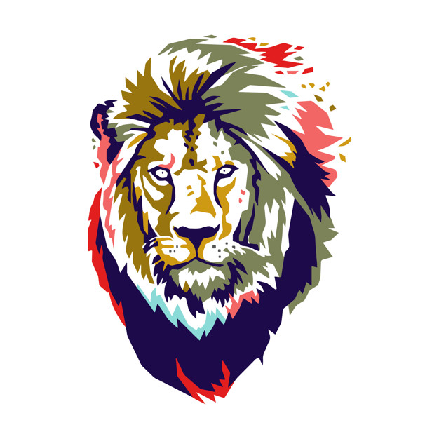 Lion Head Vector Colour Vector Premium Download 626x626 Lion Head Vector Colour Vector Premium Download