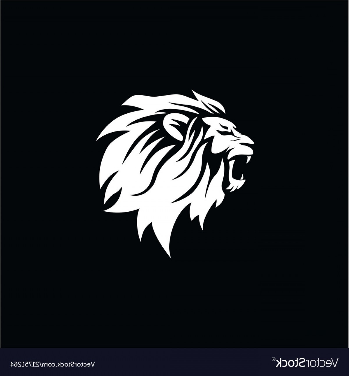 Angry Roaring Lion Head Black And White Logo Vector Catchsplace 1200x1293 Angry Roaring Lion Head Black And White Logo Vector Catchsplace