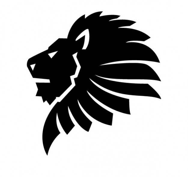 626x590 Lateral Lion Head Vector Free Download