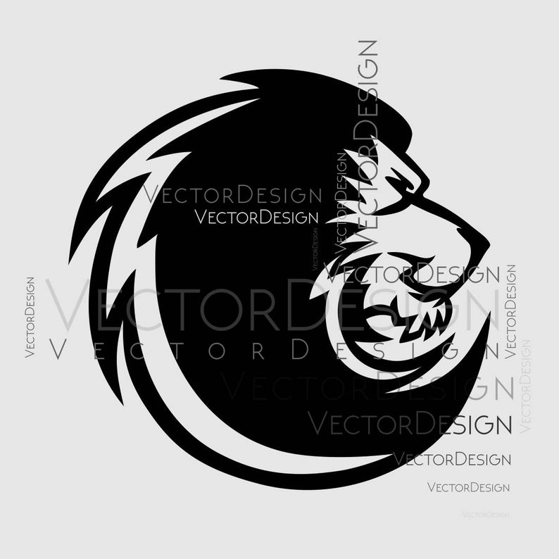 Lion Head Graphics Dxf Png Cdr Pdf Vector Art Etsy 794x794 Lion Head Graphics Dxf Png Cdr Pdf Vector Art Etsy