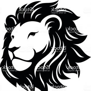 Photostock Vector Lion Head Vector Illustration On White 300x300 Photostock Vector Lion Head Vector Illustration On White