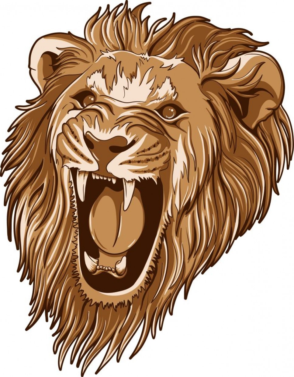 Roar On Lion Head Vector Images Roaring Lion Head Vector Roaring 967x1237 Roar On Lion Head Vector Images Roaring Lion Head Vector Roaring