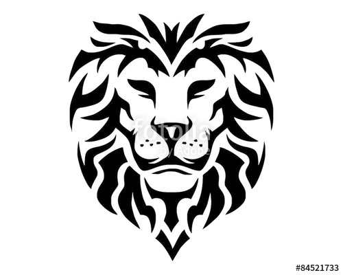 Black Lion Head Stock Image And Royalty Free Vector 500x400 Black Lion Head Stock Image And Royalty Free Vector