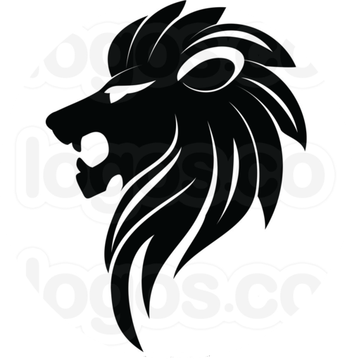 500x510 Archivoroyalty Free Vector Of A Black And White Lion Head Logo