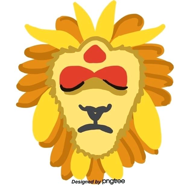 640x640 Clipart Lion Head