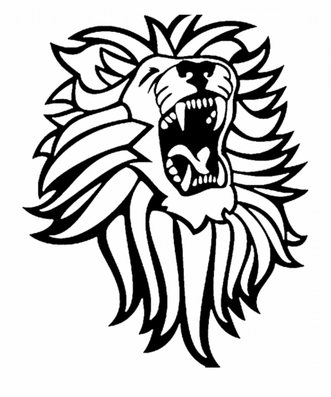 1104x1326 Bjrmxblioness Roar Png Hd Lion Roaring Vector Art Handandbeak