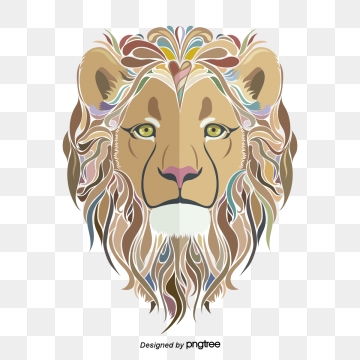 Lion Illustration Vector at Vectorified.com | Collection of Lion ...