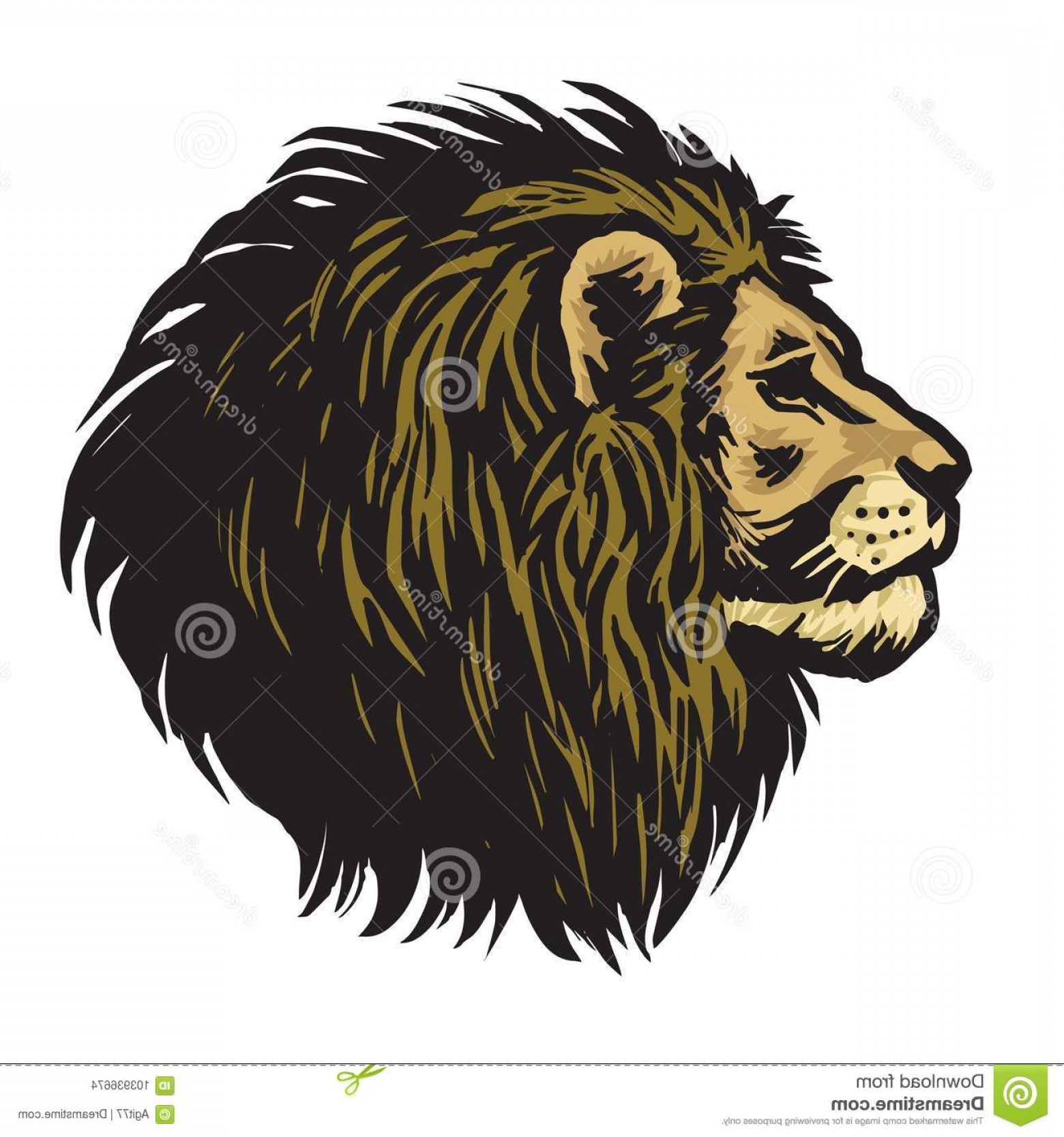 1560x1668 Mighty Lion Head Mascot Logo Vector Mighty Lion Head Mascot Logo