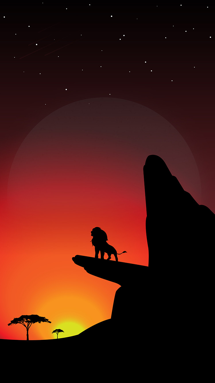 Lion King Silhouette Vector at Vectorified.com | Collection of Lion