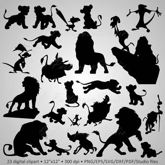 Download Lion King Silhouette Vector at Vectorified.com ...