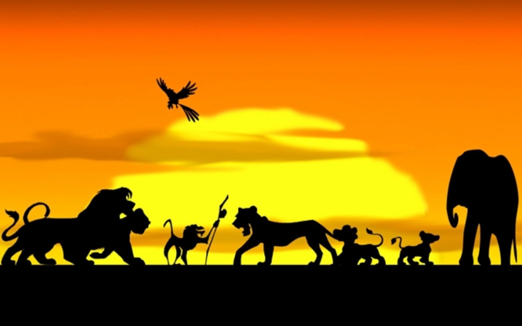 Lion King Silhouette Vector at Vectorified.com ...