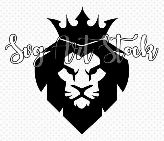 570x489 Lion King Lion Vector Digital Clipart For Design Or Etsy