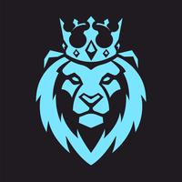 200x200 Lion Head Vector Mascot