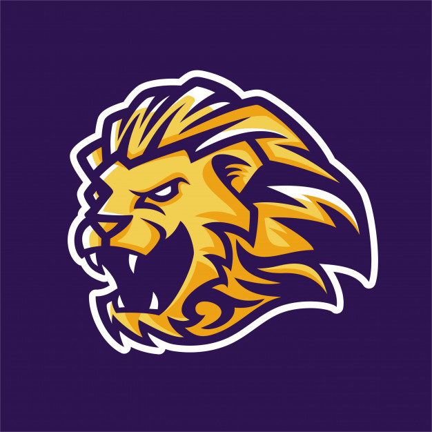 626x626 Lion Mascot Logo For Sport Team Vector Premium Download