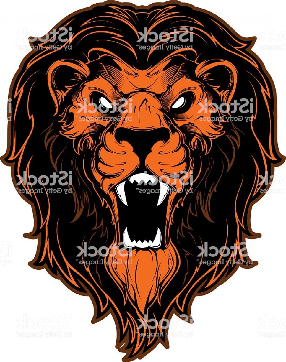 968x1228 Roaring Lion Head Mascot Vector Illustration Gm Soidergi
