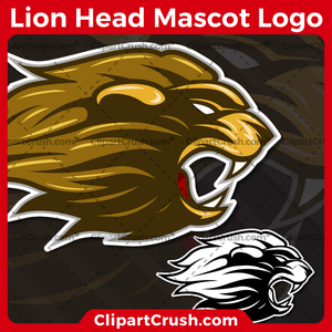 300x300 Cool Lions Mascot Clipart
