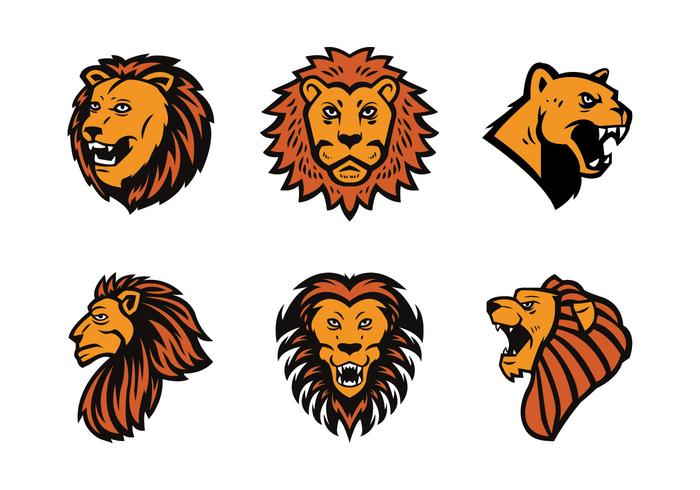 700x490 Free Lion Mascot Vector