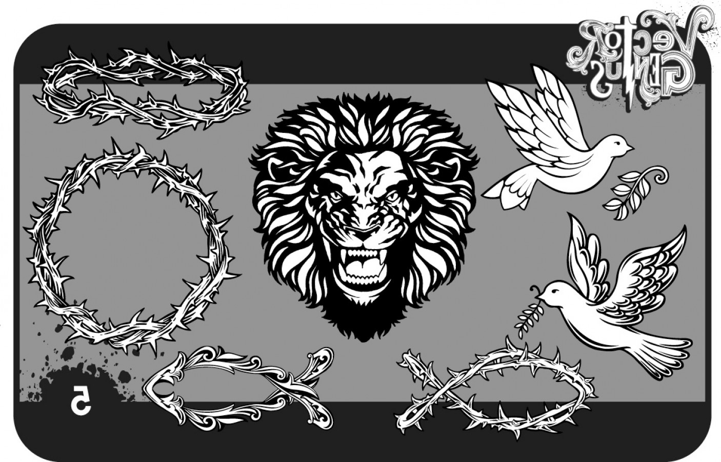 1406x901 Vector Art Lion Judah Catchsplace