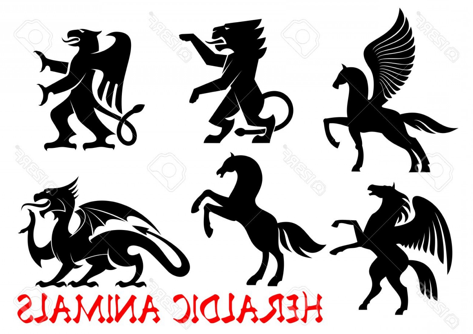 1560x1102 Lion Horse And Shield Vector Geekshirts