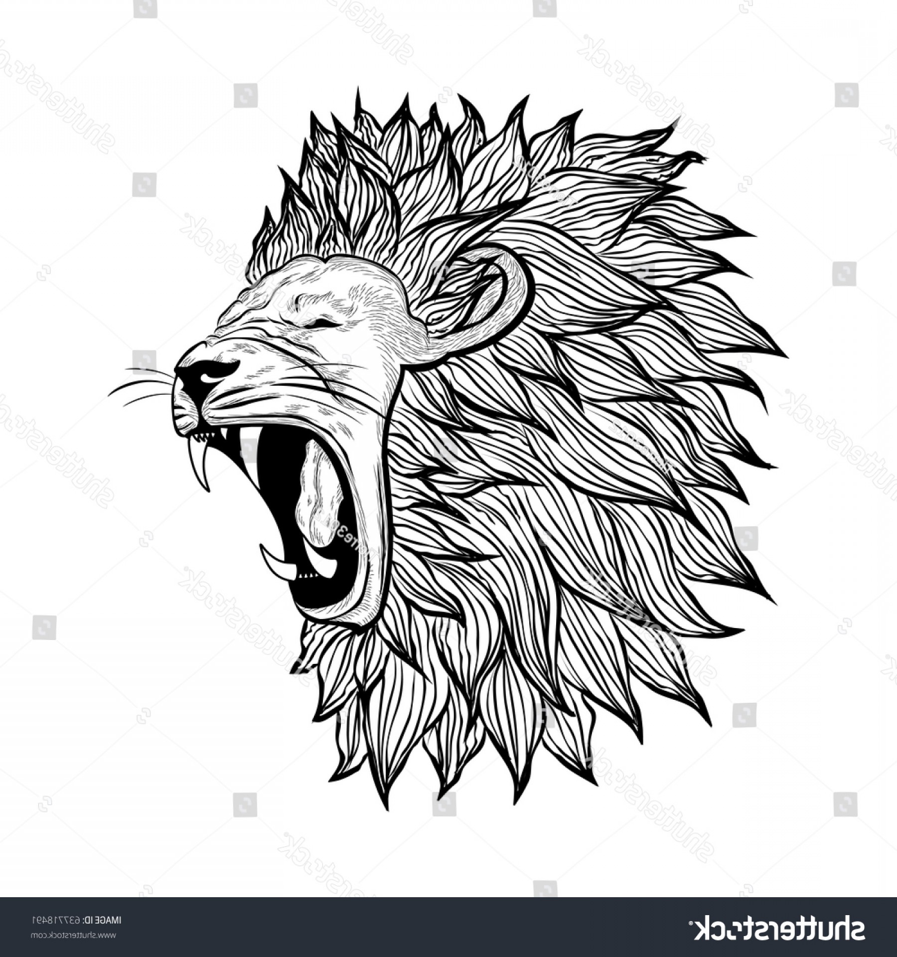 Free Free 252 Lion Outline Svg SVG PNG EPS DXF File