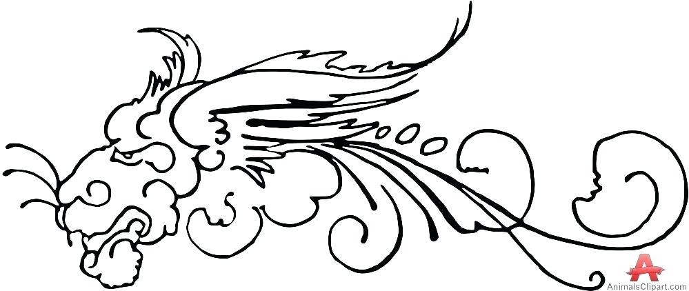 999x422 Lion Outline Drawing