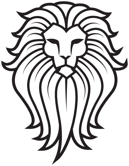 413x531 Lion Vector