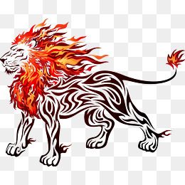 260x260 Fire Lion Png, Vector, And Clipart With Transparent