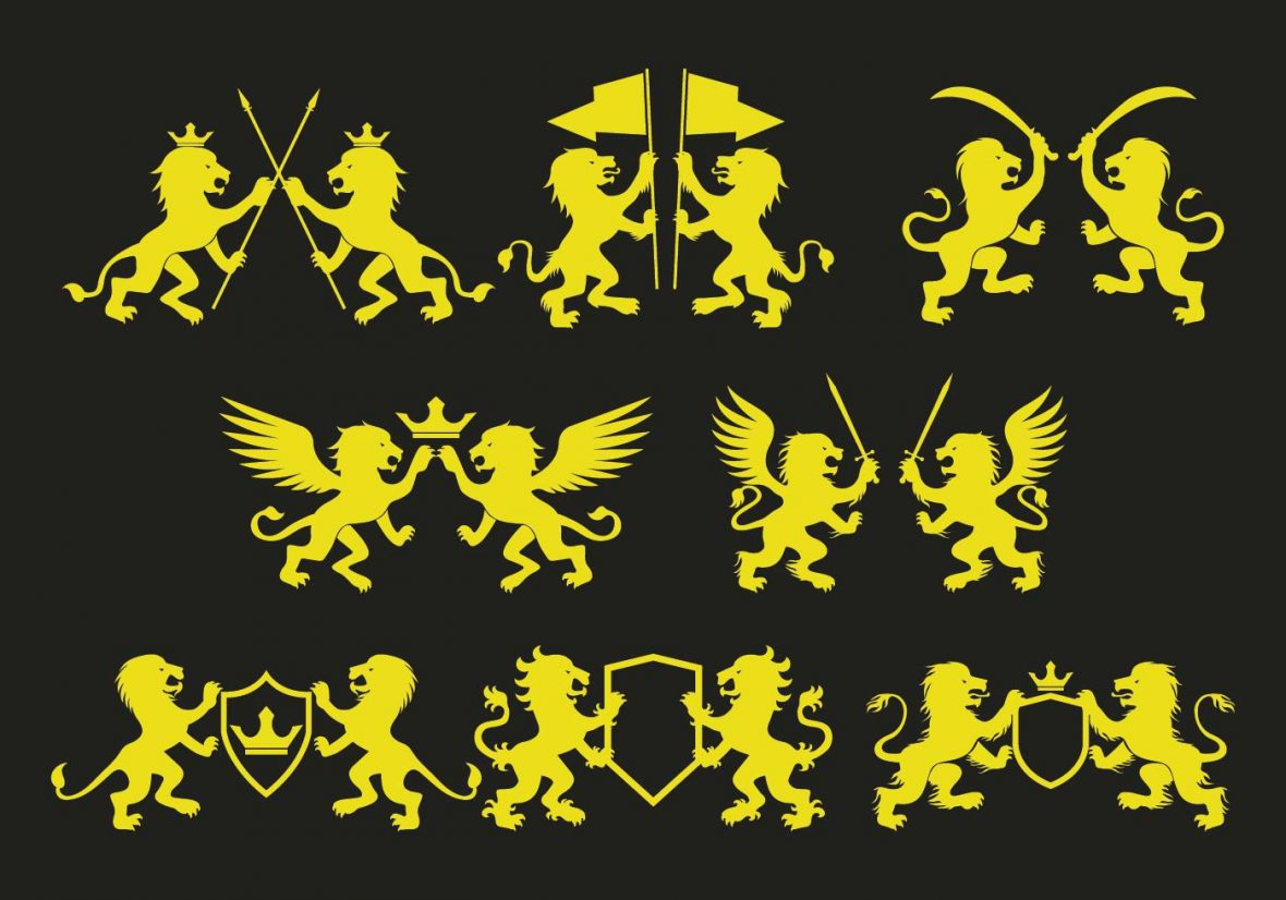 1180x826 Lion Rampant Free Icons