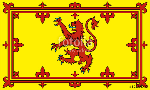 500x299 Scottish Lion Rampant Stock Image And Royalty Free Vector