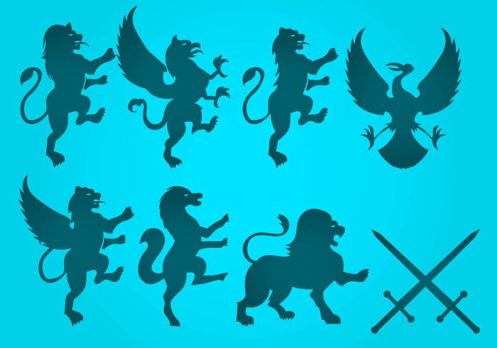 700x490 Free Vector Free Lion Rampant Vector