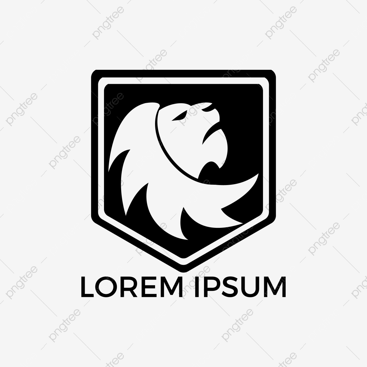 1200x1200 Lion Shield Logo Design Template, Animal, Bank, Banking Png