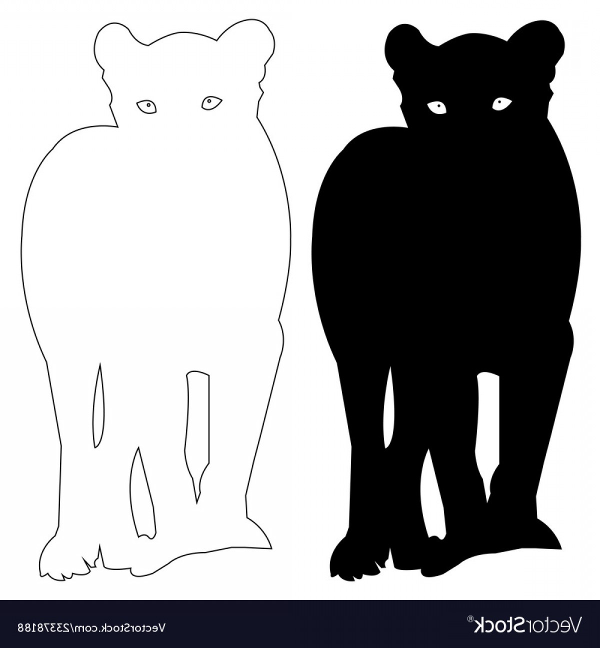 1200x1296 Lion Silhouette Vector Outline Catamart