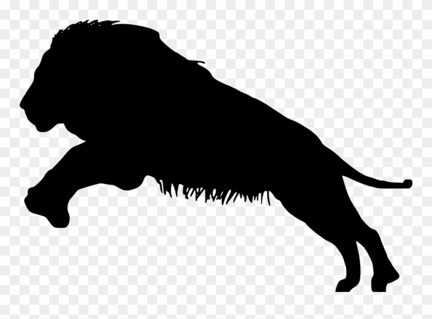 Download Lion Silhouette Vector at Vectorified.com | Collection of Lion Silhouette Vector free for ...