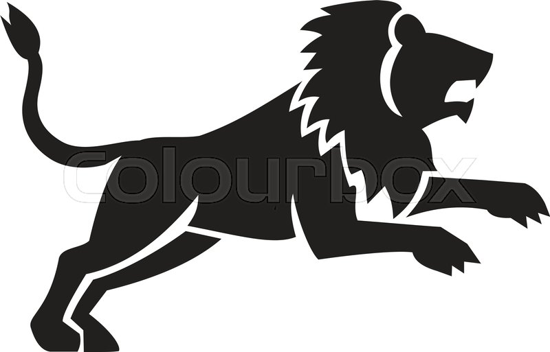 800x513 Collection Of 'roaring Lion Silhouette' Download More Than