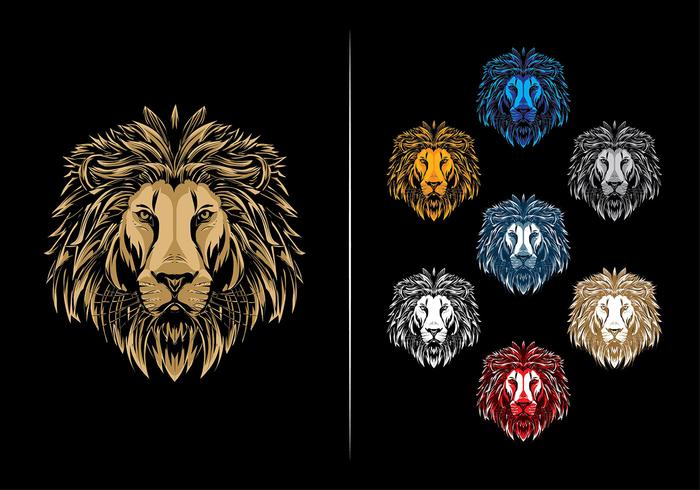 700x490 Lion Free Vector Art